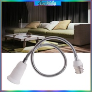 Dark E27 Light Socket Extender Adapter B22 to E27 Socket Extender Extension Bendable Flexible Goosen