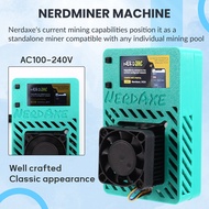 NerdAxe Bitaxe Miner 500Gh/S BM1366 ASIC Chip NerdMiner Lottery Mining Miner Solo Lottery BTC Miner-