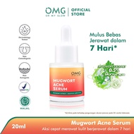 OMG OH MY GLOW MUGWORT ACNE SERUM 20 ACNE-PRONE SKIN CARE SERUMML