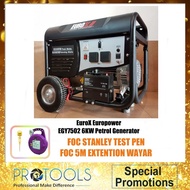 EuroX Europower EGY7502 6KW Petrol Generator
