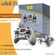 Simulator miniS2 Mini Drone Through Aircraft Flight Simulator FPV Training Remote Control Aircraft M