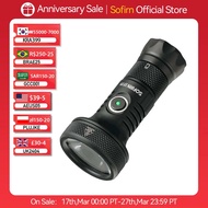 Sofirn IF19 2000lm SST40 LED Flashlight USB C Rechargeable Mini EDC 18350 Long Range Throw Lamp Portable Torch with TIR Optics