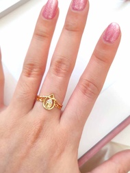 Cincin Teardrop Emas Asli Kadar Tua 700 Cincin Emas Cantik