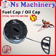 Chainsaw STIHL MS170 MS180 Fuel Cap / Oil Cap Penutup Minyak STIHL MS170 MS180