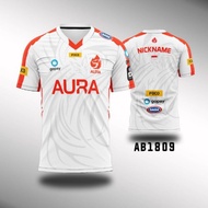 Kaos Jersey AURA Baju ESPORTS GAMING Terbaru MPL Season 7 2021 custom