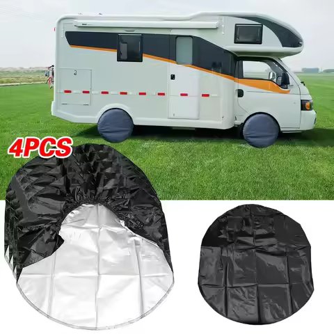 4PCS 27-32 inch Car Tires Storage Bag Wheel Tire Covers Case Vehicle Wheel Protector for RV Truck Ca