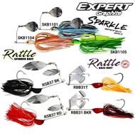 EXPERT GRAPHITE RATTLE SPINNER / BUZZ BAIT/ SPARKLE SPINNER BAIT