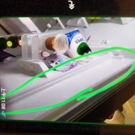 Original Hisense Refrigerator upper shelf part 58