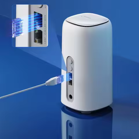 FiberHome 5G CPE Pro 2 LG6151M Wi-Fi 7 BE5000 2.5GE Port 5G 4G LTE Cat19 Wireless Router With Sim Ca