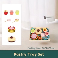 Girl High Tea Party Wooden Pretend Play Set Blender Toys Cake Toys Girl
