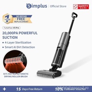 Simplus Floor Washer 20,000Pa Suction Power 810ml Water Tank Smart AI Dirt Detect
