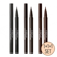[MACQUEEN NEW YORK] 1+1+1 WATERPROOF PEN EYE LINER, INK EYE LINER