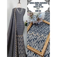 KAIN PASANG SUTERA DOBBY MATCHING