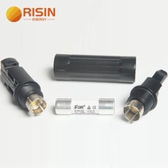 Ready Stocks TUV 1000V Solar PV Fused Connector with Inline Fuse 2A 3A 5A 10A 15A 20A 25A 30A 32A