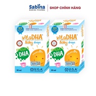 2H VitaDHA Baby Drops – Health protection food supplement D3 and DHA for babies 30ml U.G.A.Nutraceut