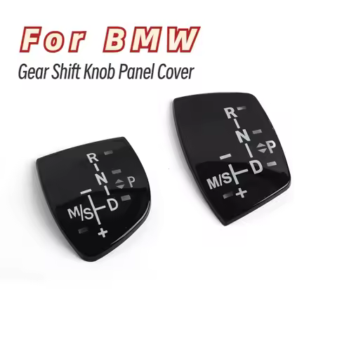 Car Gear Shift Knob Panel Cover For BMW 1 2 3 4 5 7 Series F10 F11 F01 F02 X1 X3 X4 X5 X6 M3 M5 F30 