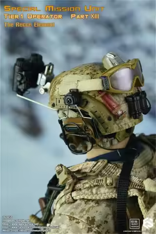 1/6 Easy&Simple ES 26045S Special Mission Unit Tire1 Operator Part XIII The Recce Battle Head Helmet