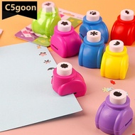 C5GOON 24 Puncher Shape Mini Scrapbook Punches Handmade Cutter Card Craft Calico Printing DIY Flower