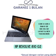 HP Revolve 810 G2 Tablet PC Layar Sentuh Laptop Lipat Touchscreen HP