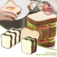 Creative Bread Shape Dishwashing Sponge Toast Cleaning Sponge Kitchen Cleaning Sponge Kitchen I6e8