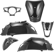 Suzuki Lets/Let's G CA4AA Exterior 6-Piece Set, Black