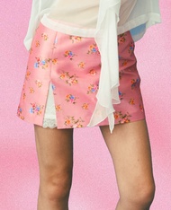 Papapetch.h - Hyacinth Skirt กระโปรงผ้าไหมพิมพ์ลาย **พร้อมส่งค่ะ**