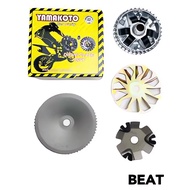 Motorcycle Pulley Set for Honda Click i125/150 Beat/Fi