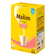 [Original] 맥심모카골드라이트 Maxim Mocha Gold Light (กาแฟมอคค่าสูตรหวานน้อย 3 in 1 / 100 ซอง) 1180g