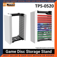 PS4 / PS5 Game Disk Storage Stand for PS / XBOX / Switch Game Disc Up to 12 Games DOBE TP5-0520