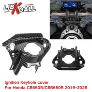 LJBKOALL CB650R Ignition Keyhole Cover CBR650R Fuel Oil Tank Cover Protector for Honda CB650R CBR650