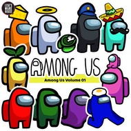 Among Us Sticker Volume 01