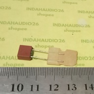 MERAH T2.5A 250v fuse red box fuse 2.5A 250v fuse foot distance 5mm 2.5 ampere T2.5A 250v redt 2.5 a