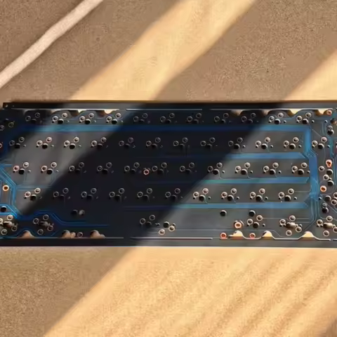 LH60 Keyboard PCB Tri-mode Hot Swap Without Slotting GH60 60% Layout PCB for Gaming Mechanical Keybo
