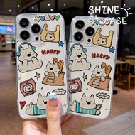 Applicable to OPPO A60 Phone case OPPOA16 A17 Cartoon West Highland Terrier Cute little dog OPPOA58 
