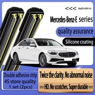 Mercedes-Benz-E CLASS W211 W210 W212 W213 W207 Wiper New Upgrades Car Double Rubber Strip Wiper