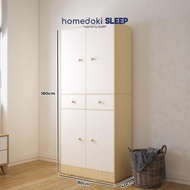 Homedoki Lemari Pakaian/Lemari Baju/Lemari Baju Minimalis/Lemari Pakaian Estetik/Lemari Baju Aesthet