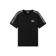 EMPORIO ARMANI EA7 SS22 T Shirt Mens Black