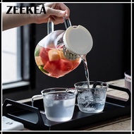 Zeekea Borosilicate Glass Bottle Pitcher with Filter
