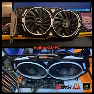 MSI ASUS GTX 1050ti 4GB GTX 1070 8GB  RX 580 6GB ROG STRIX