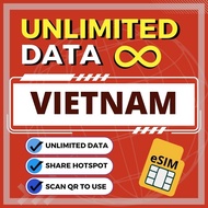 越南 eSIM |Vietnam eSIM unlimited data, Hanoi, Danang, Ho Chi Minh, Sapa esim , 越南流量卡上网卡无限网络胡志明市河内沙坝