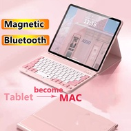Case with Bluetooth Keyboard with Trackpad for Xiaomi Mi Pad 2/SE 9.7", Poco Pad X1, Mi Pad 2 8 7 11