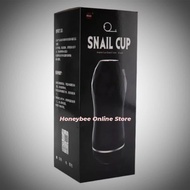 BARANG TERLARIS SNAIL CUP 2IN1 BLACK GETAR VIBRATOR