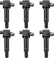 BDFHYK Ignition Coils Pack Compatible with 2007 2008 2009 2010 Hyundai Santa Fe Kia Rondo Magentis O