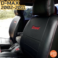 ชุดหุ้มเบาะ D-MAX เก่า ปี 2002-2011ทุกรุ่น หุ้มเบาะแบบสวมทับ เข้ารูปตรงรุ่นชุด หนังอย่างดี ชุด หุ้ม เบาะ รถยนต์ หนัง หุ้ม เบาะ รถยนต์
