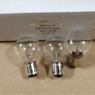 BA15D 10ชิ้น/กล่องรถยกโคมไฟบีคอนไฟสัญญาณเตือนไฟสัญญาณ48V 56V 40W สำหรับญี่ปุ่น Toyota TCM