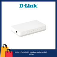 D-Link 8-Port Gigabit Easy Desktop Switch DGS-1008A