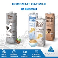 Goodmate Oat Milk 1L - Dairy-Free, No Added Sugar, Vegan Friendly, Healthy & Nutritious Drink