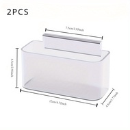 Space-Saving Fridge Door Cheese Organizer, Condiment Bag Holder for 0.4in Doors