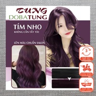 Purple Grape Dye Shampoo [10 Packs of 30ml] Hair Dye Shampoo, Silver Coating Shampoo, Non-Irritating