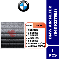【READY STOCK】BMW Aircond Cabin Filter For BMW 1/ 2/ 3/ 4/ 5/ Alpina B3 B4/ Alpina D3 D4 (64119237555